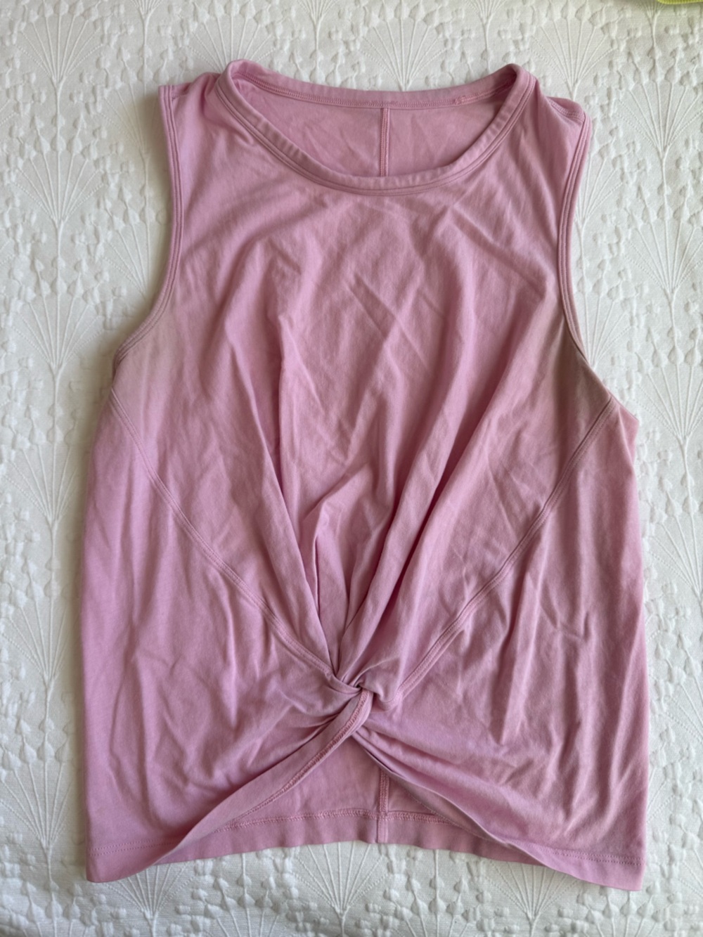 lululemon athletica Pink Twist-Front Tank Top